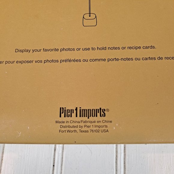 Set of 3 Pier1 Jeweled Flower Style Photo / Recipe Card Holders - Picture 8 of 9